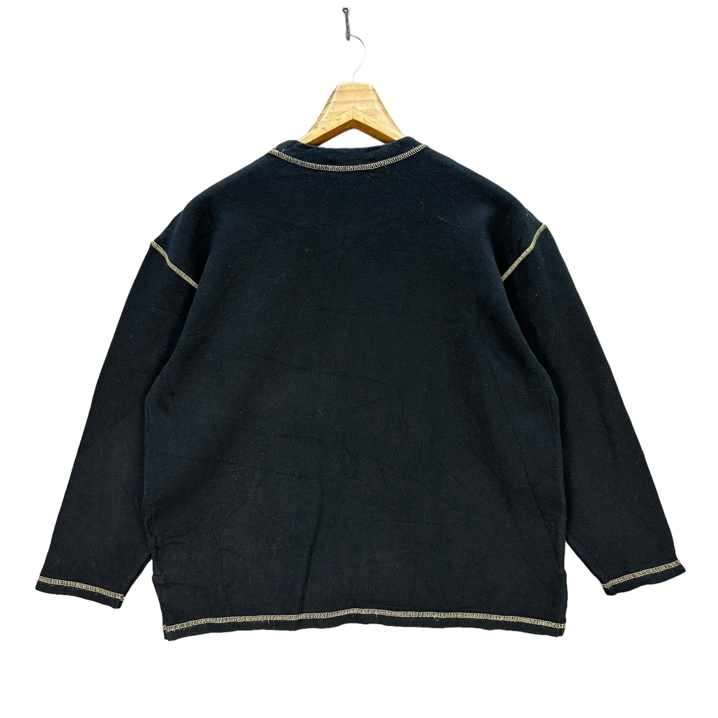 Gianni Valentino Gianni Valentino Embroidery Center Logo Sweater #A1-0014 Size US S / EU 44-46 / 1 - 10 Thumbnail