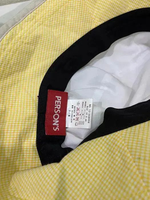 PERSON'S × Vintage Person’s Plain Bucket Hat Size ONE SIZE - 5 Thumbnail