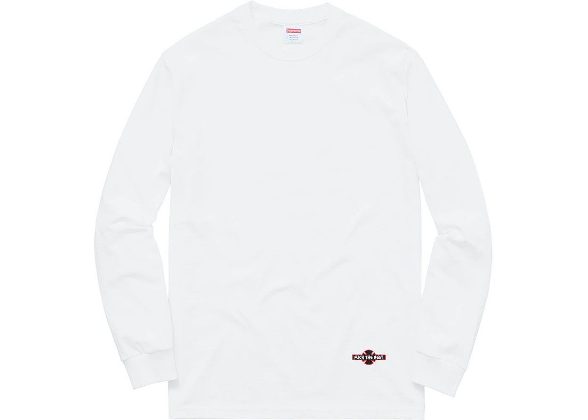Supreme Supreme Independent Fuck the Rest L/S Tee FW17 Large | Grailed