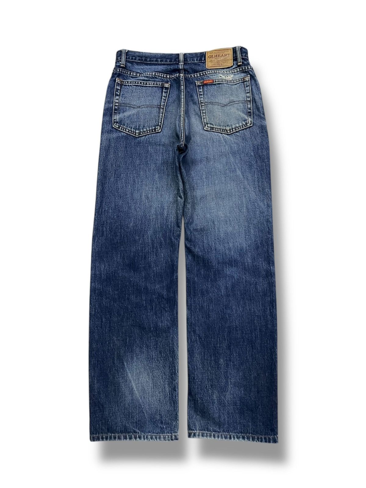 Japanese Brand Vintage GLHEART Japanese Denim Jeans - Made in Japan Size US 31 - 3 Thumbnail