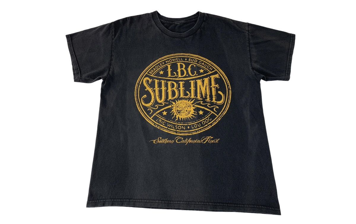 Sublime Sublime LBC Ska Punk Long Beach Cali Big Logo Printed Tee Size US L / EU 52-54 / 3 - 1 Thumbnail