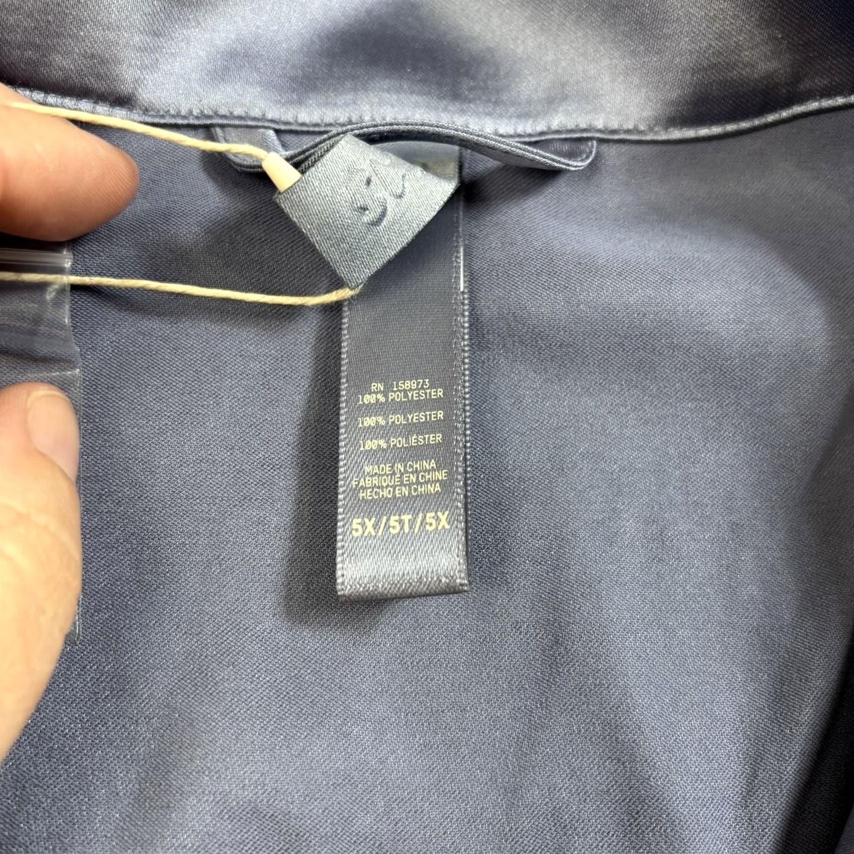 SKIMS Keep exact spelling and capitalization. (Skims, Satin, Pajama, 5X, Purple, Luxury) Size XXL / US 16-18 / IT 52-54 - 6 Thumbnail