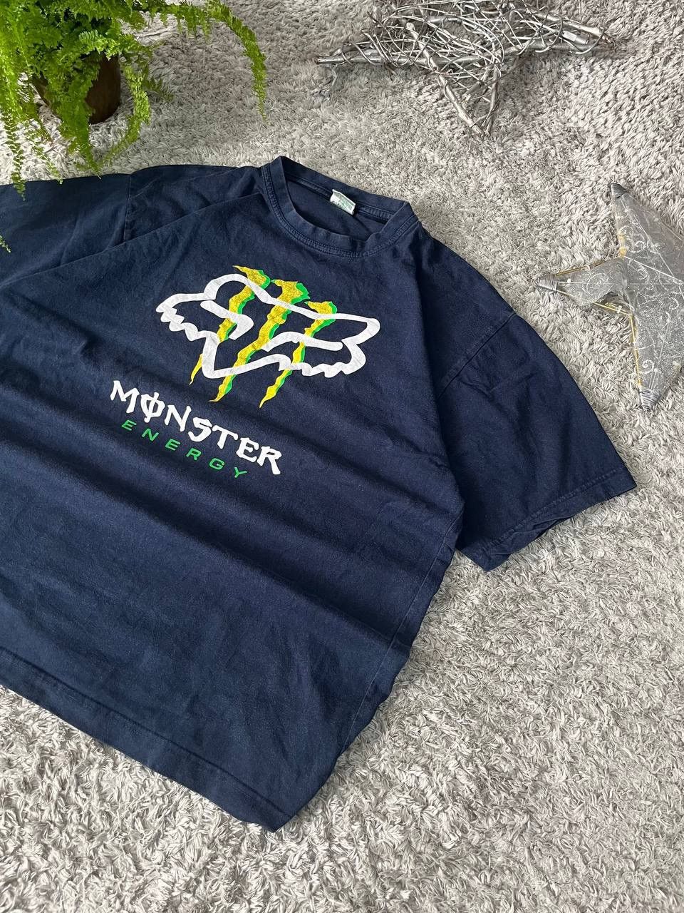 Affliction × Vintage Fox Monster Affliction T-Shirt Vintage Streetwear Sk8 00s Size US L / EU 52-54 / 3 - 3 Thumbnail