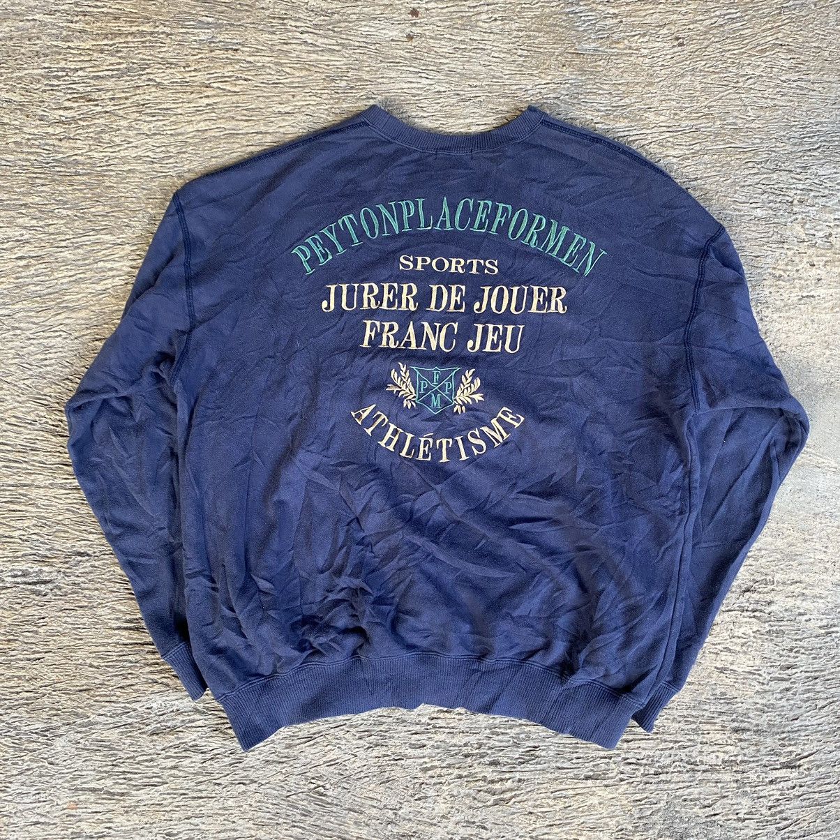 Japanese Brand × PPFM × Vintage Vintage Peyton Place For Men Sweatshirt CrewNeck Logo PPFM Size US L / EU 52-54 / 3 - 1 Thumbnail