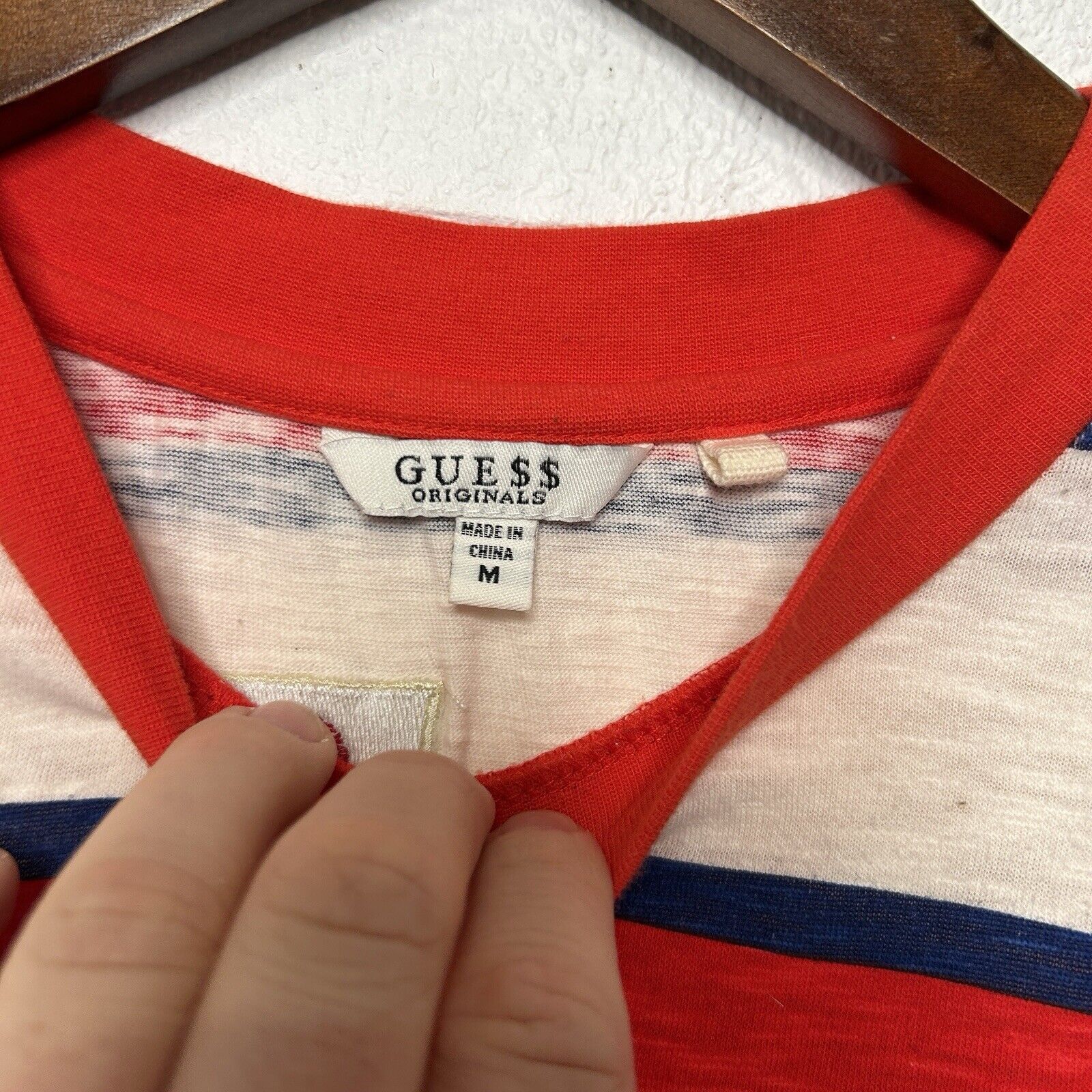 Guess Guess Jeans Japan x ASAP Rocky Exclusive T-Shirt Red Blue Size US M / EU 48-50 / 2 - 4 Thumbnail