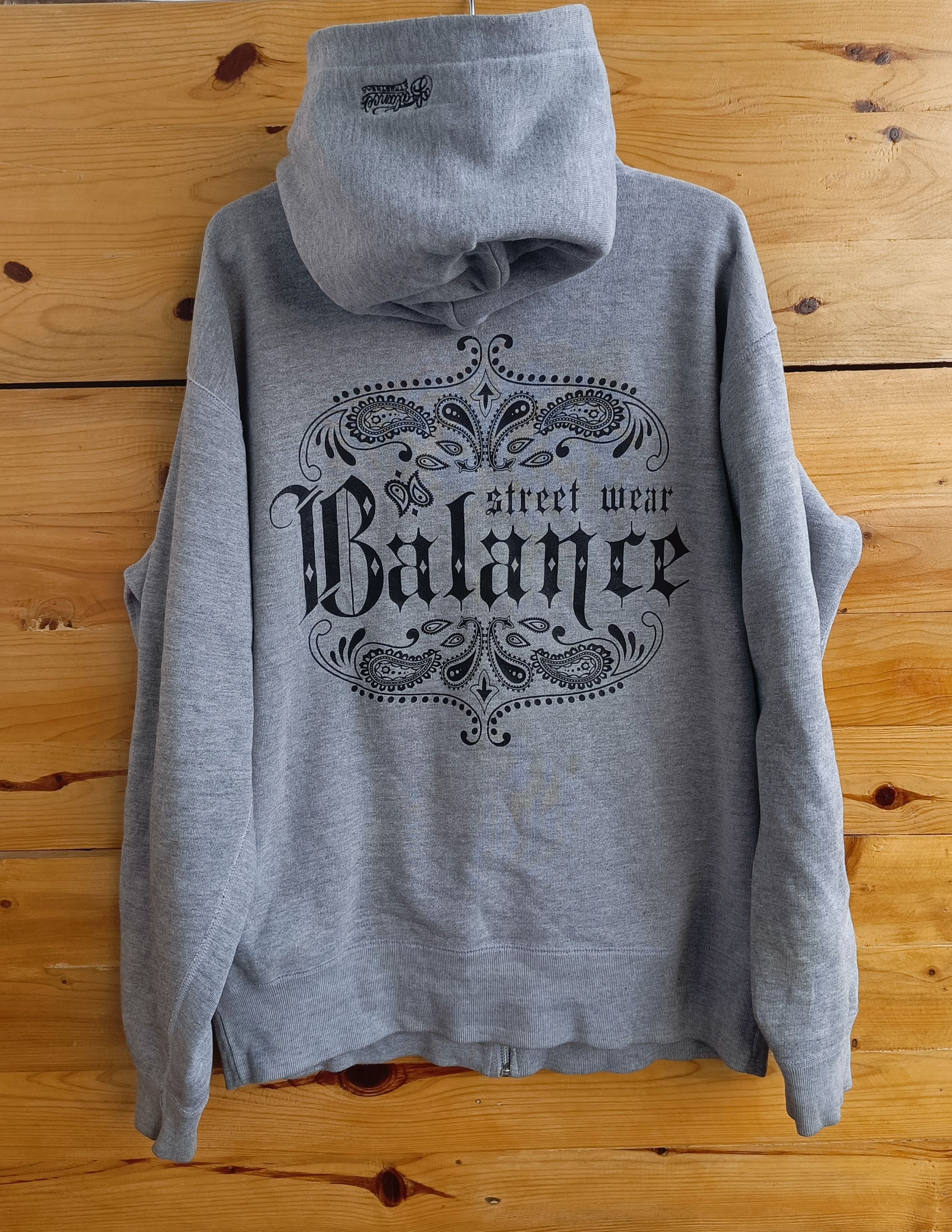 JNCO Rap 90's classics Balance Distressed Hoodie Size US L / EU 52-54 / 3 - 1 Thumbnail