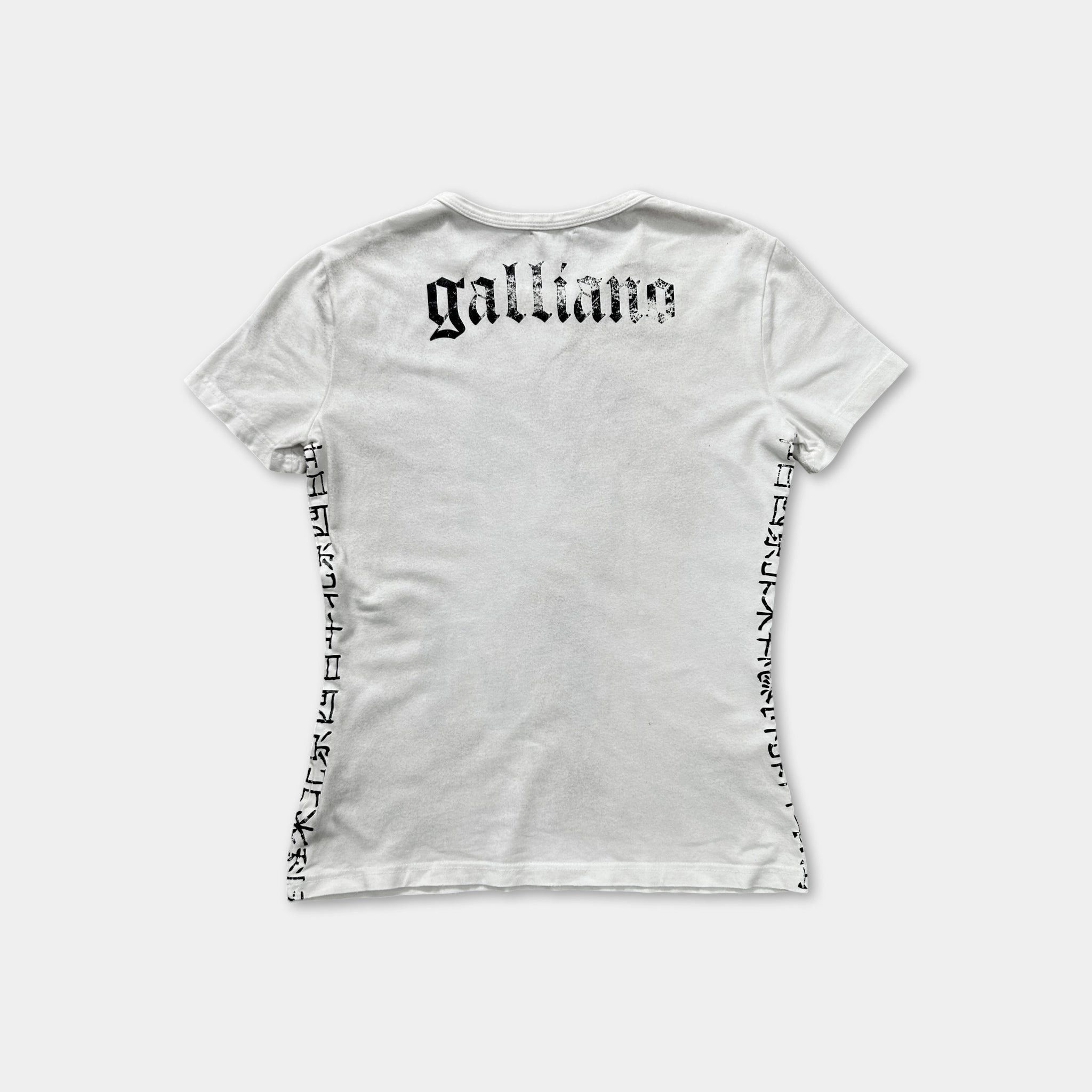 Marithe + Francois Girbaud Galliano 2000s Self-Portrait Graphic T-Shirt Size US M / EU 48-50 / 2 - 4 Thumbnail