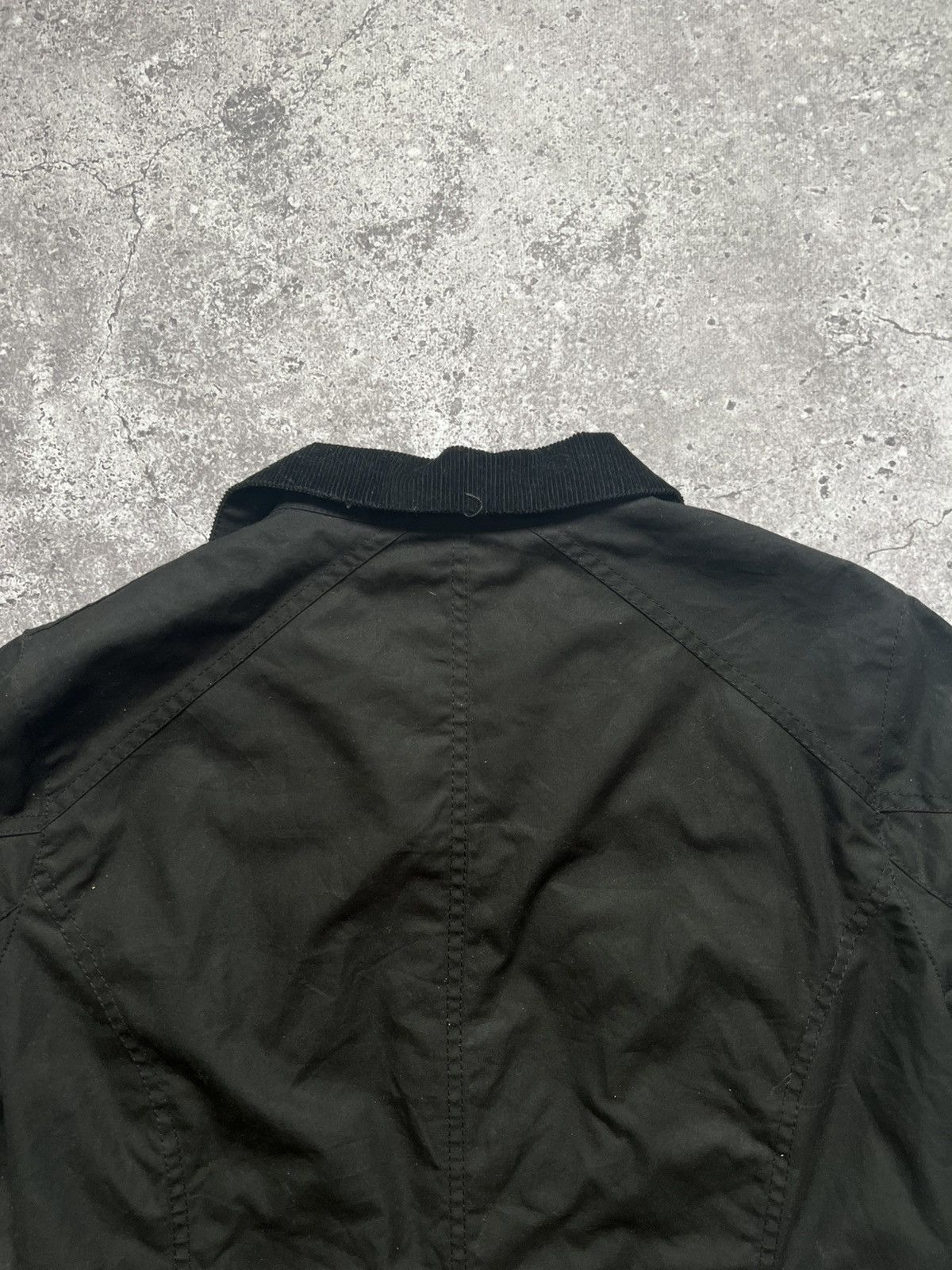 Barbour Barbour International Wax Jacket Waxed Cotton Size L / US 10 / IT 46 - 17 Thumbnail