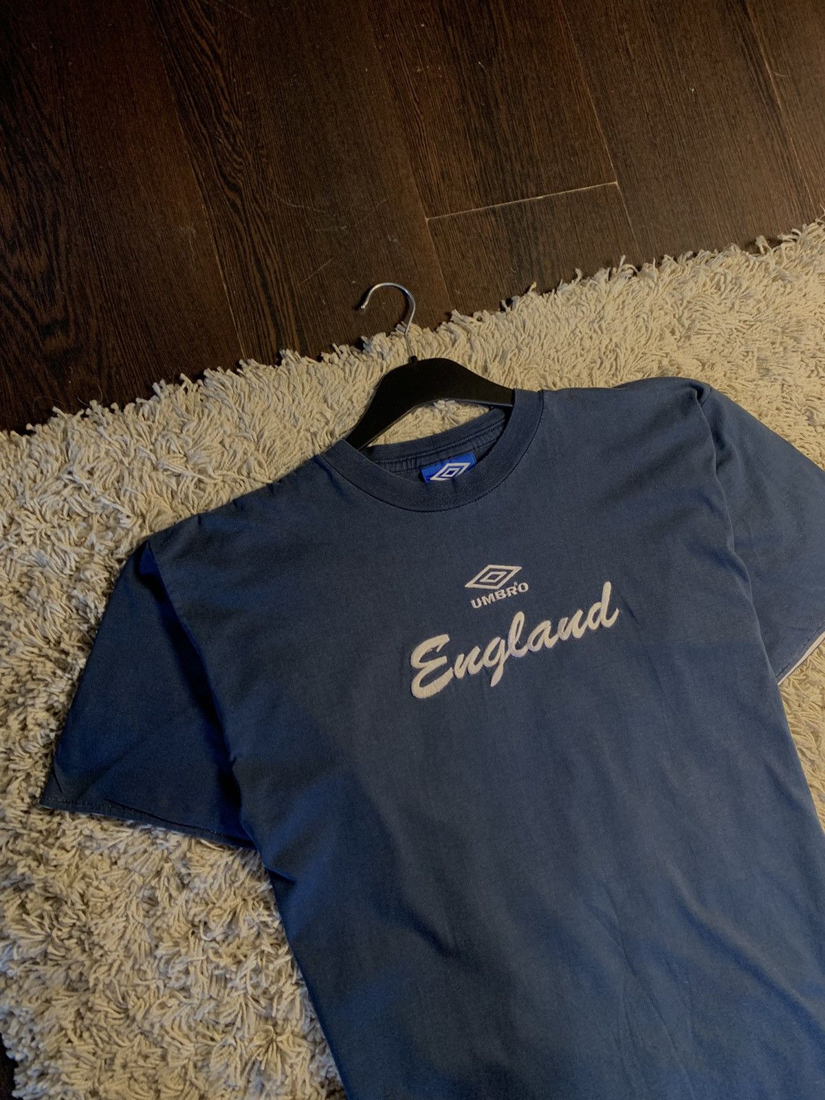Umbro × Vintage Vintage Umbro England Euro 1996 t shirt Size US L / EU 52-54 / 3 - 4 Thumbnail