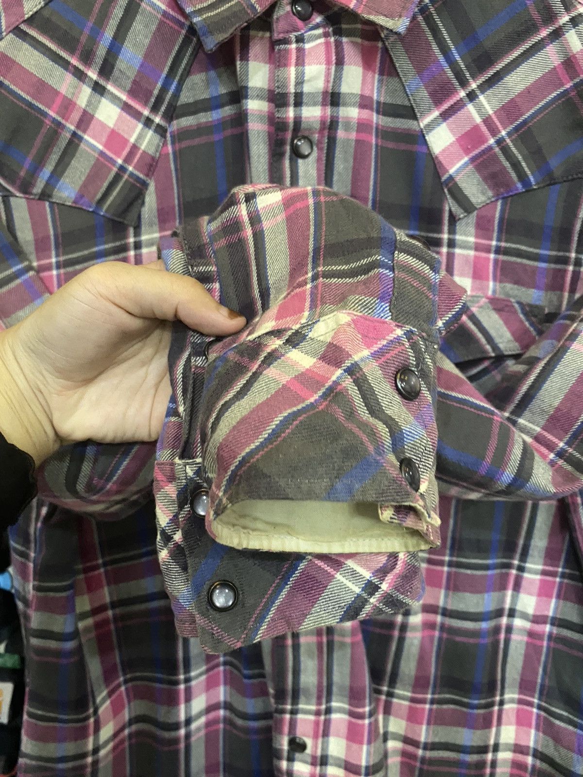 Flannel × Vintage Vintage Neutral Infinity Flannel Size US M / EU 48-50 / 2 - 6 Thumbnail