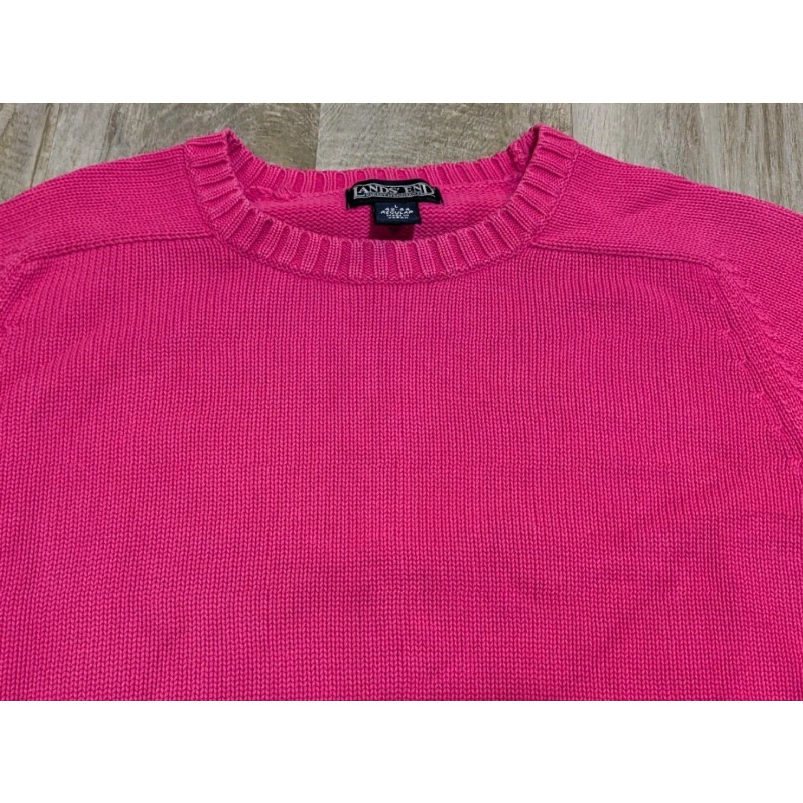 Lands' End VINTAGE Lands' End Womens Sweater Shirt? Size L / US 10 / IT 46 - 2 Thumbnail