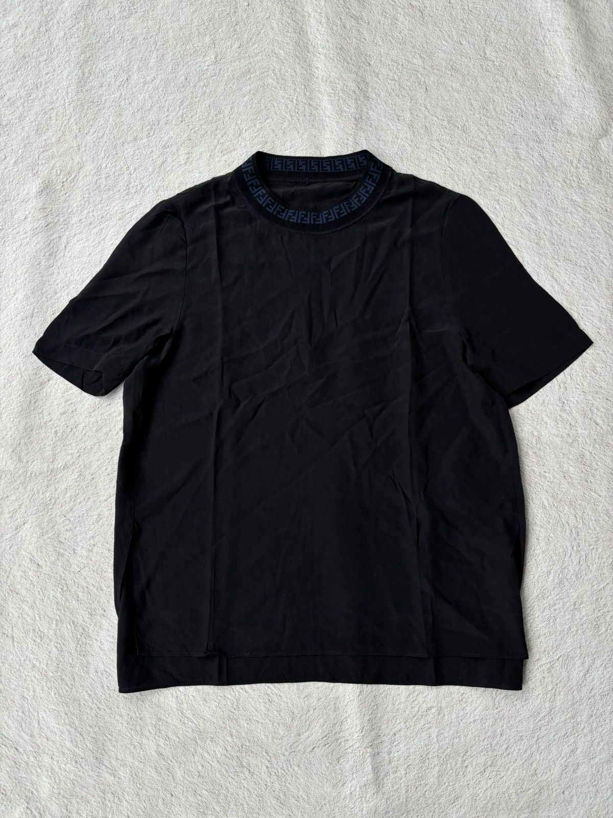 Fendi Fendi collar logo shirt vintage Size US S / EU 44-46 / 1 - 1 Thumbnail