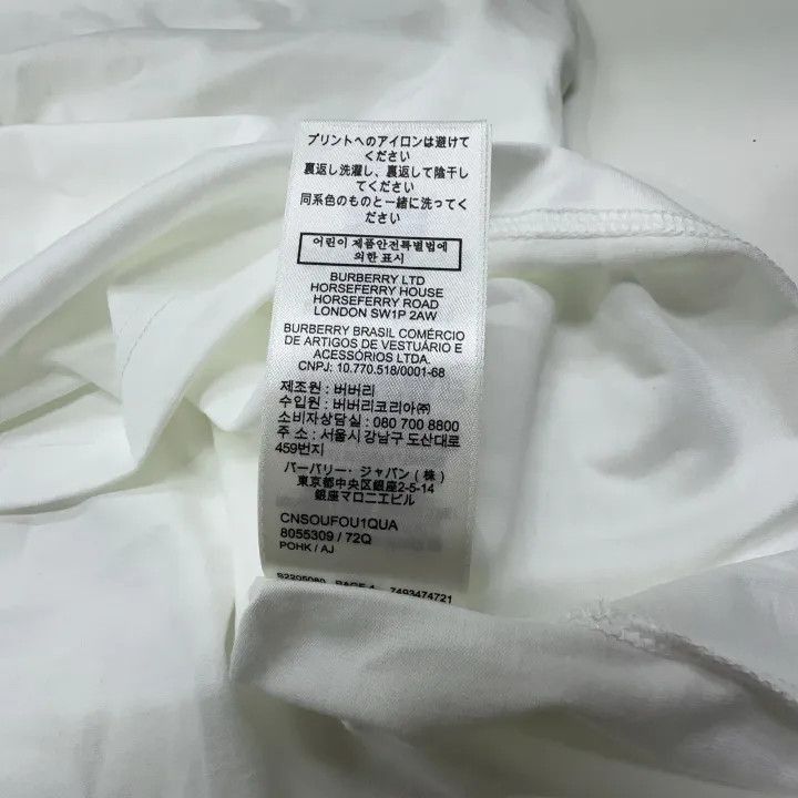 Burberry Burberry Burberry Logo Printed Loose Fit Short Sleeve T-Sh Size US XS / EU 42 / 0 - 4 Thumbnail