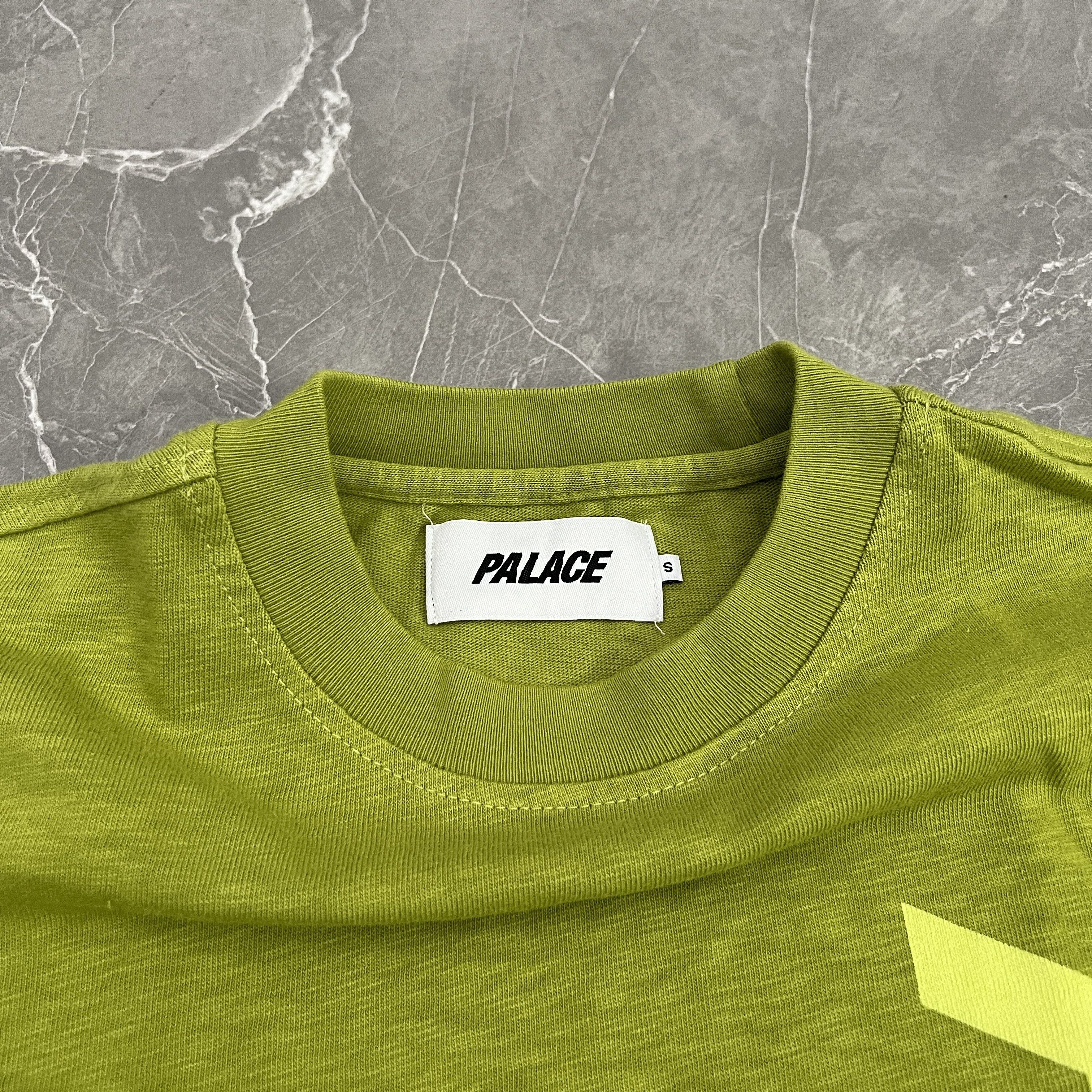 Palace Palace P-Sub Pocket Green Tee Diagonal Logo SS21 Size US S / EU 44-46 / 1 - 4 Thumbnail