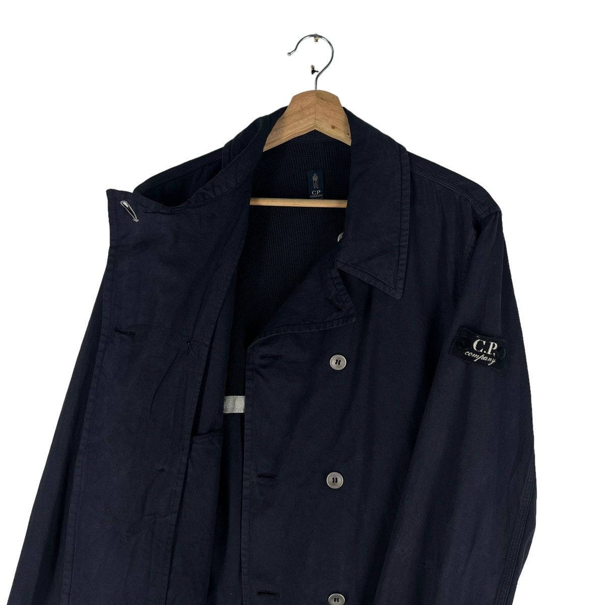 C.P. Company 🔥VINTAGE CP COMPANY MADE IN ITALY CHORE JACKET WITH PATCHES Size US M / EU 48-50 / 2 - 10 Thumbnail