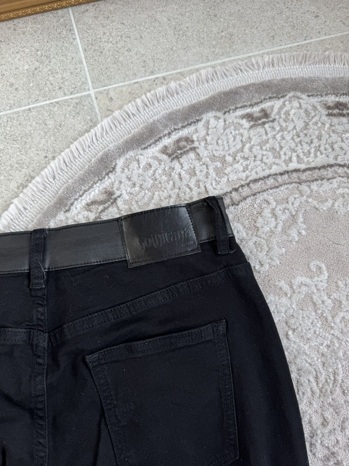 Japanese Brand Rare Pants Gothicana Bondage BDSM Punk Avant-Garde Japan Size US 28 / EU 44 - 9 Thumbnail