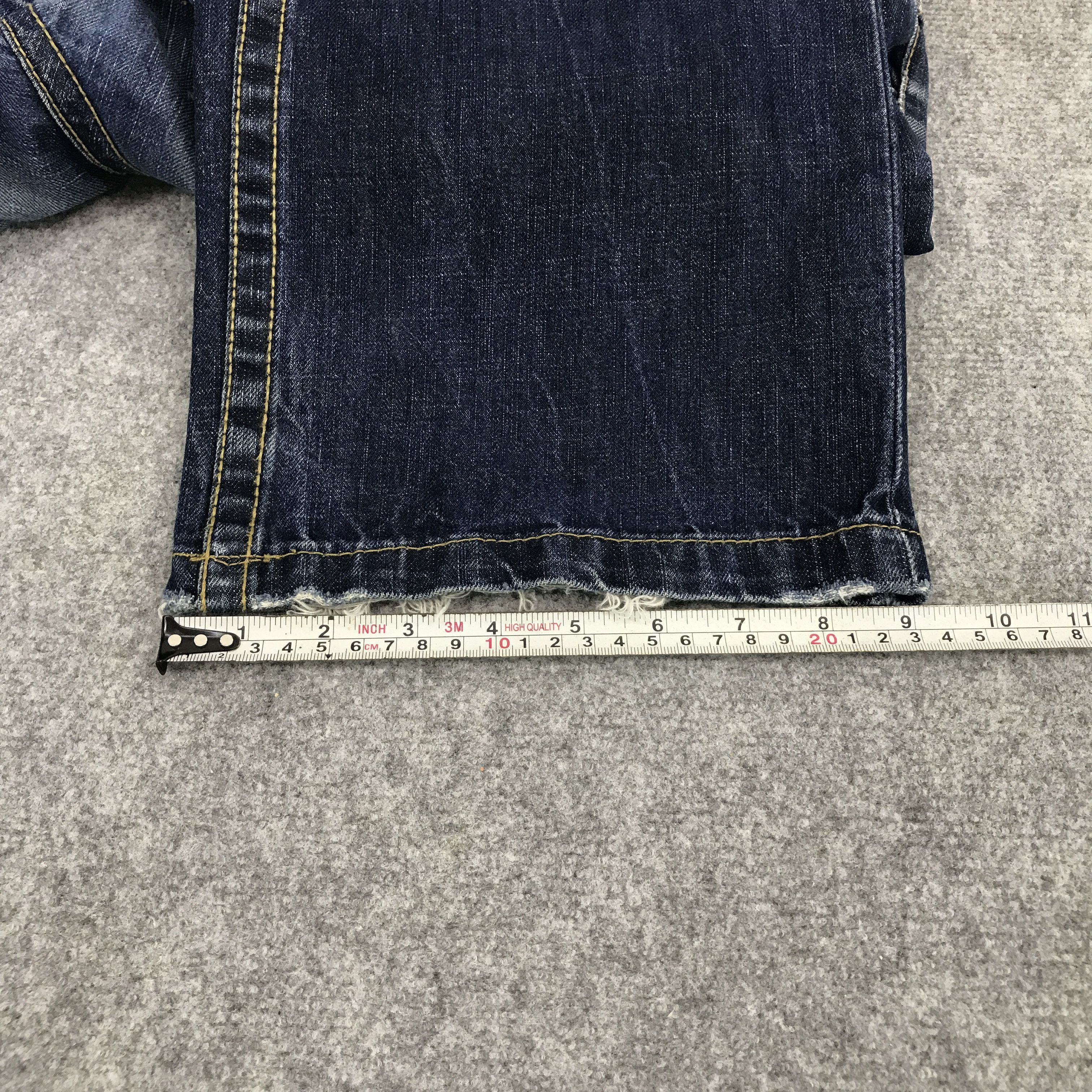 Baggy Design lolita distressed jean pants