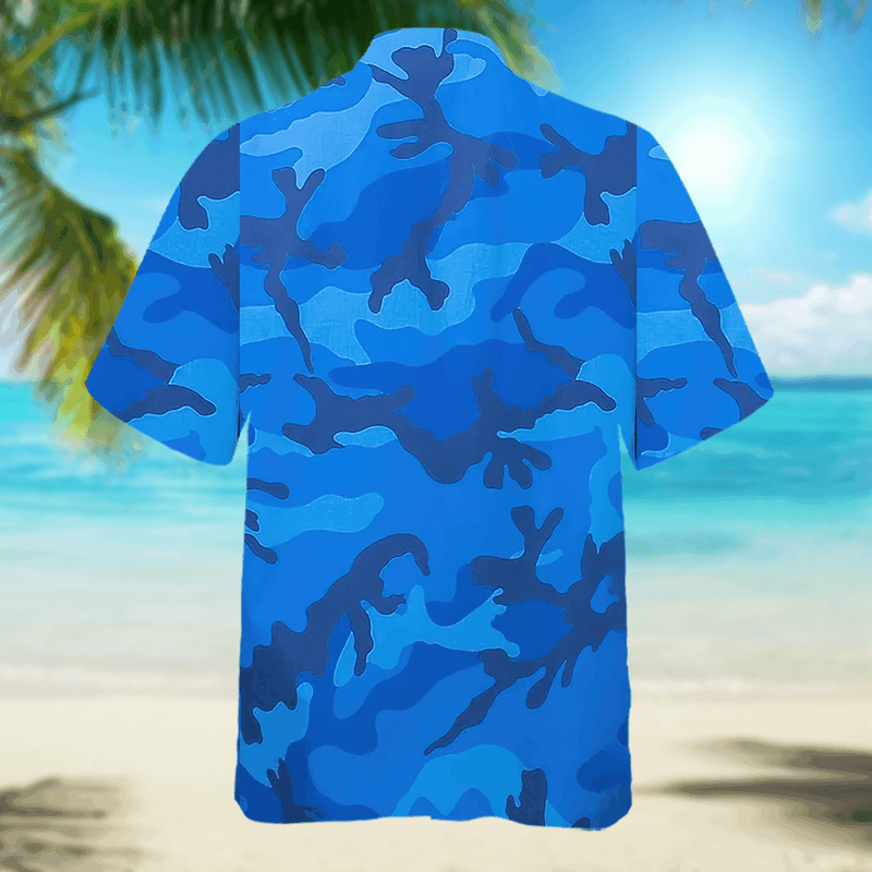 The Unbranded Brand × Vintage Camouflage-Print Short-Sleeved Shirt Size US M / EU 48-50 / 2 - 4 Thumbnail