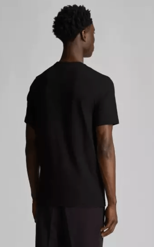 Lyle & Scott LYLE & SCOTT TONAL EAGLE T-SHIRT JET BLACK TS400TON Z865-M Size US M / EU 48-50 / 2 - 2 Thumbnail
