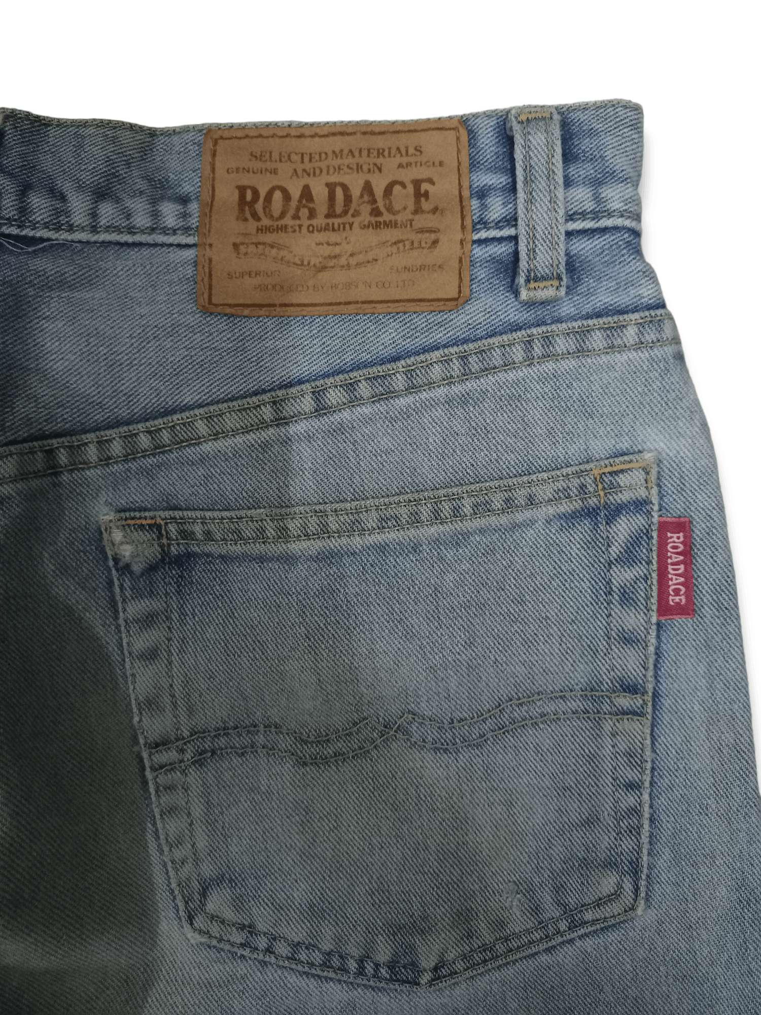 Japanese Brand Vintage Japanese Brand Blue Wash Distressed Loose Jeans Size US 30 / EU 46 - 8 Thumbnail