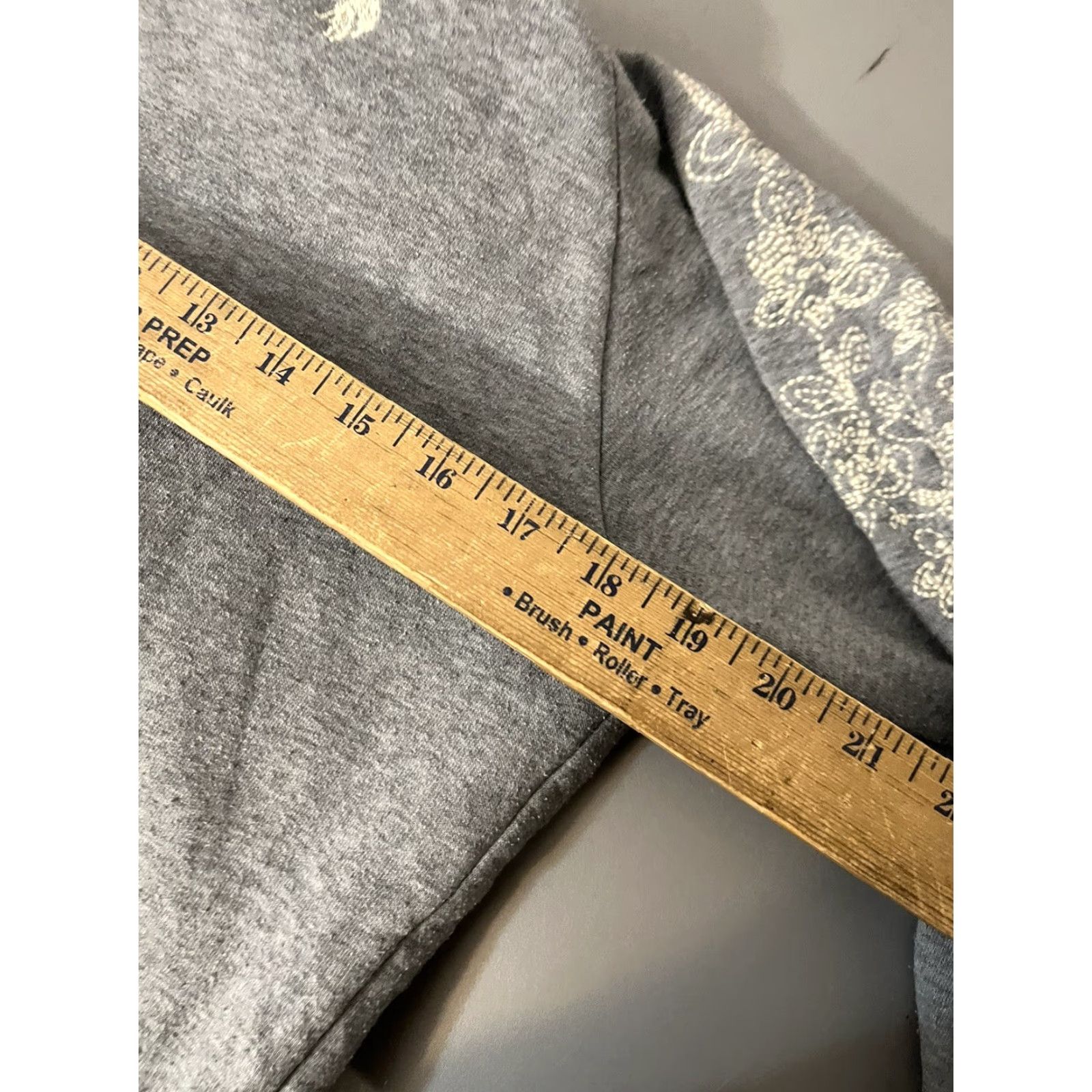 Vintage US Polo Assn. Hoodie Womens Full Zip Fleece Lined Gray Size M Size M / US 6-8 / IT 42-44 - 5 Thumbnail