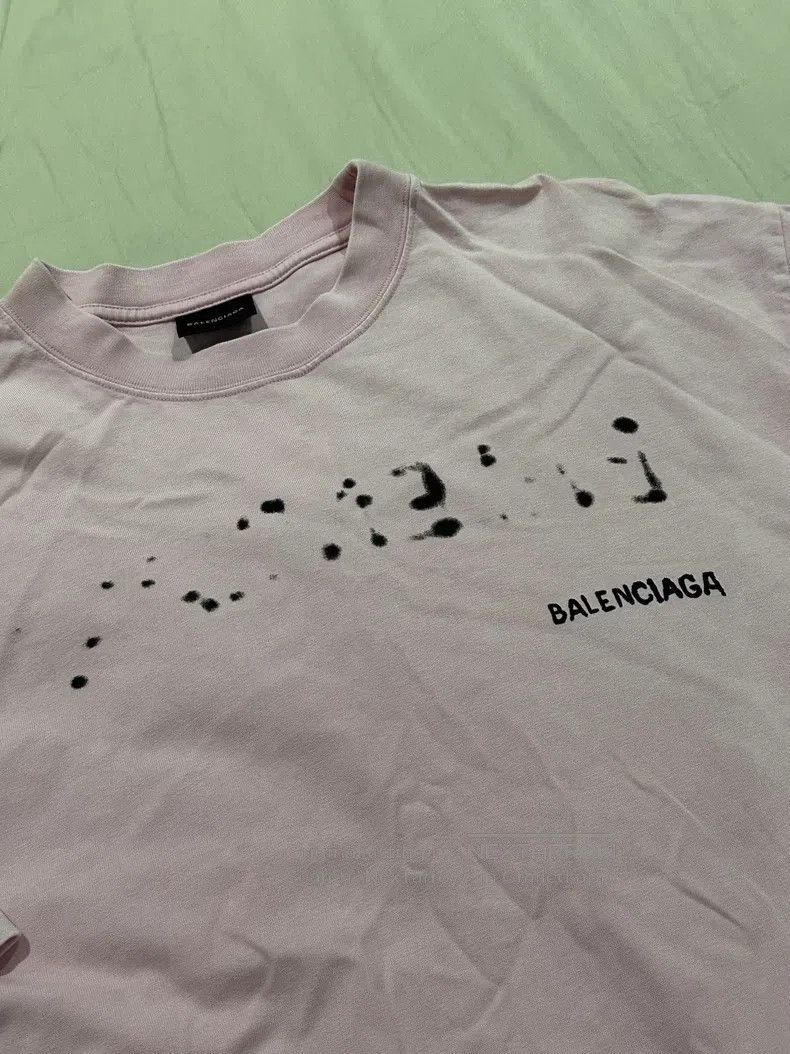 Balenciaga Balenciaga Pink Short Sleeve Size US XS / EU 42 / 0 - 3 Thumbnail