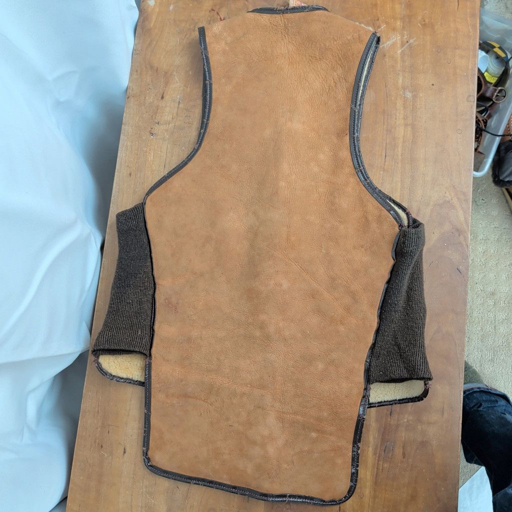 Vintage True Vintage Shearling Snap Button Vest Size US S / EU 44-46 / 1 - 5 Thumbnail