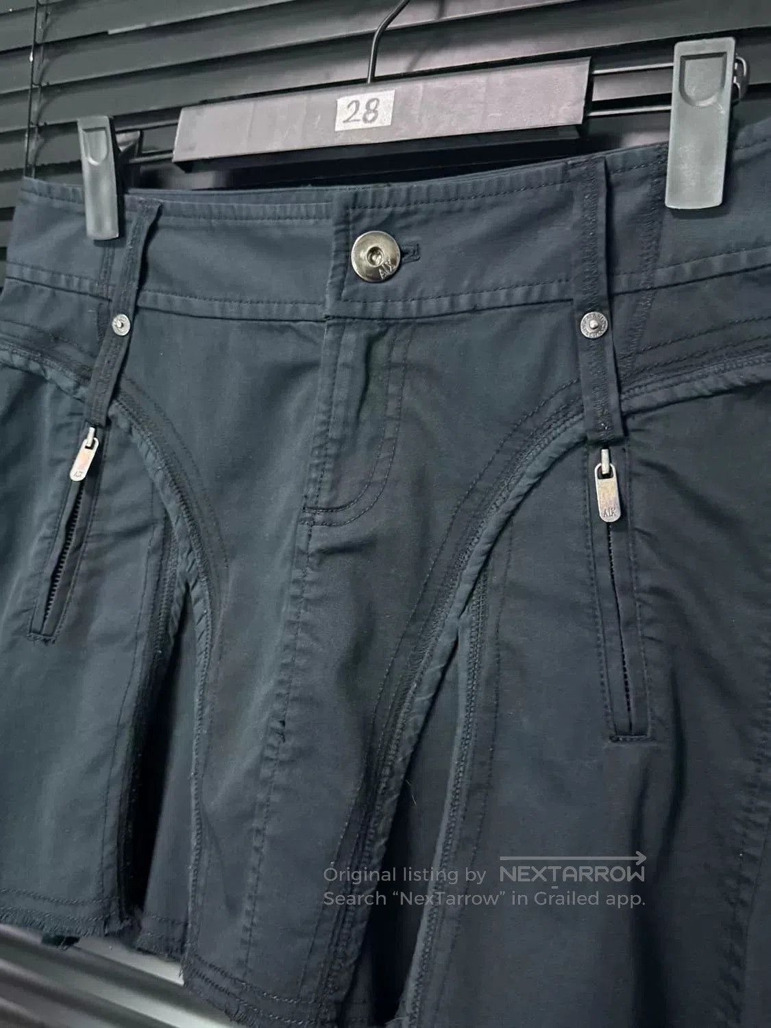 Armani Armani Vintage Tracy Denim Skirt. Size 37" - 2 Thumbnail