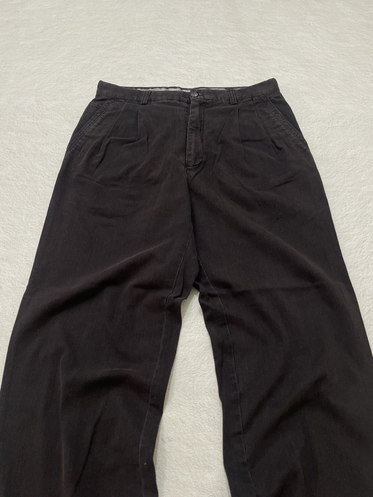 Pierre Balmain Pierre Balmain Casual Pants Black Vintage Size US 31 - 2 Thumbnail