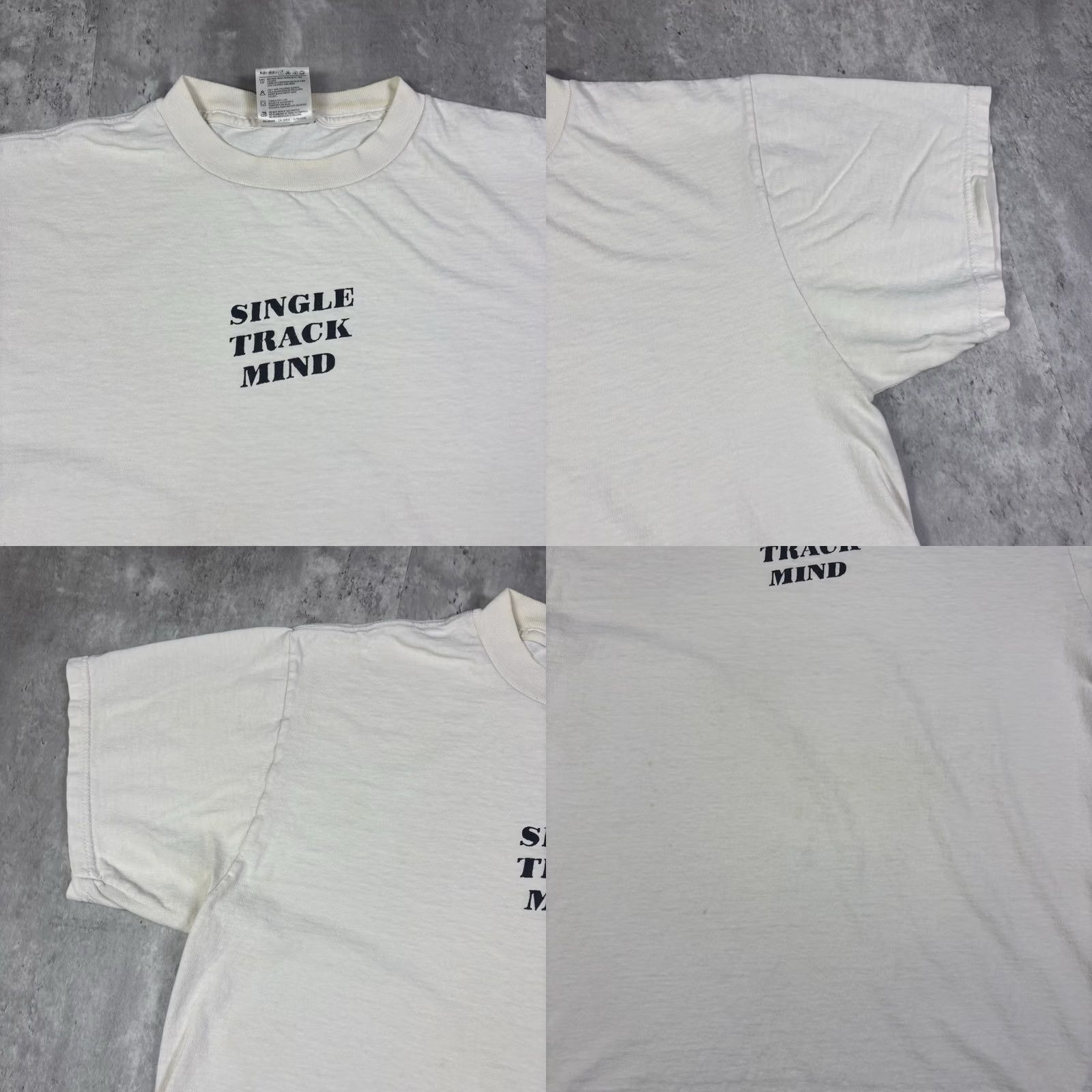 Tultex VINTAGE 90s T-Shirt Tultex White Size M Graphic Print Short Sleeve Round Neck Cotton Men 1A Size US M / EU 48-50 / 2 - 8 Thumbnail