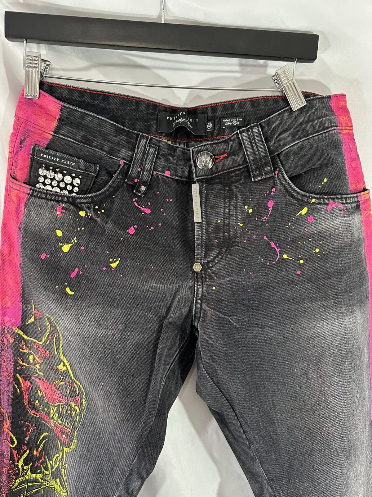 Philipp Plein Philipp Plein Denim Jeans Size US 32 / EU 48 - 6 Thumbnail