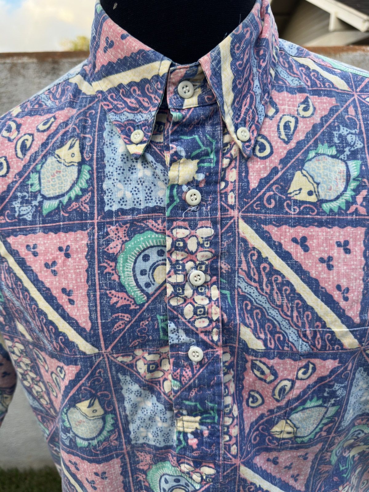 Reyn Spooner Reyn Spooner Hawaiian Print Multicolored Men's Large Size US L / EU 52-54 / 3 - 3 Thumbnail