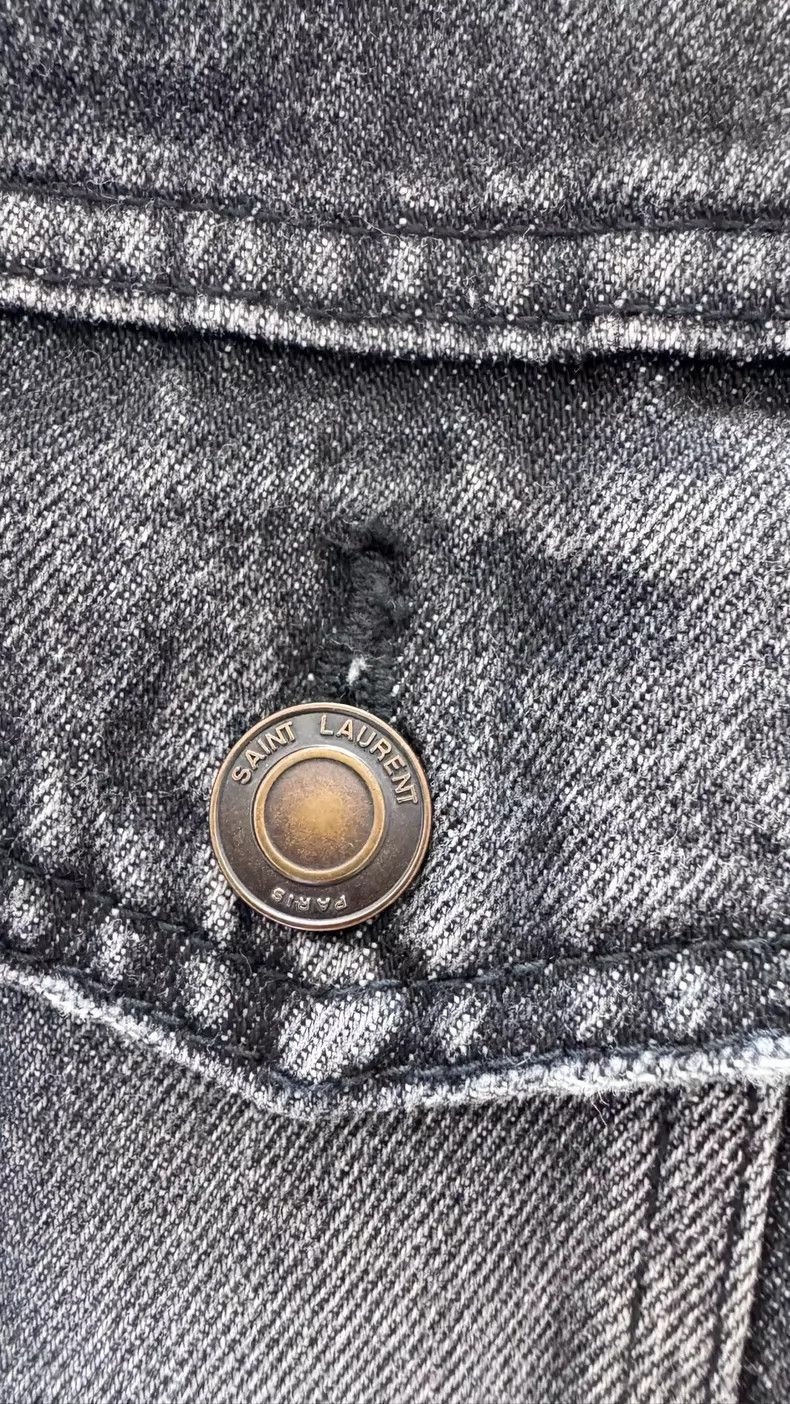 Saint Laurent Paris Saint Laurent Paris denim jacket Nextarrow-2505 Size US S / EU 44-46 / 1 - 6 Thumbnail