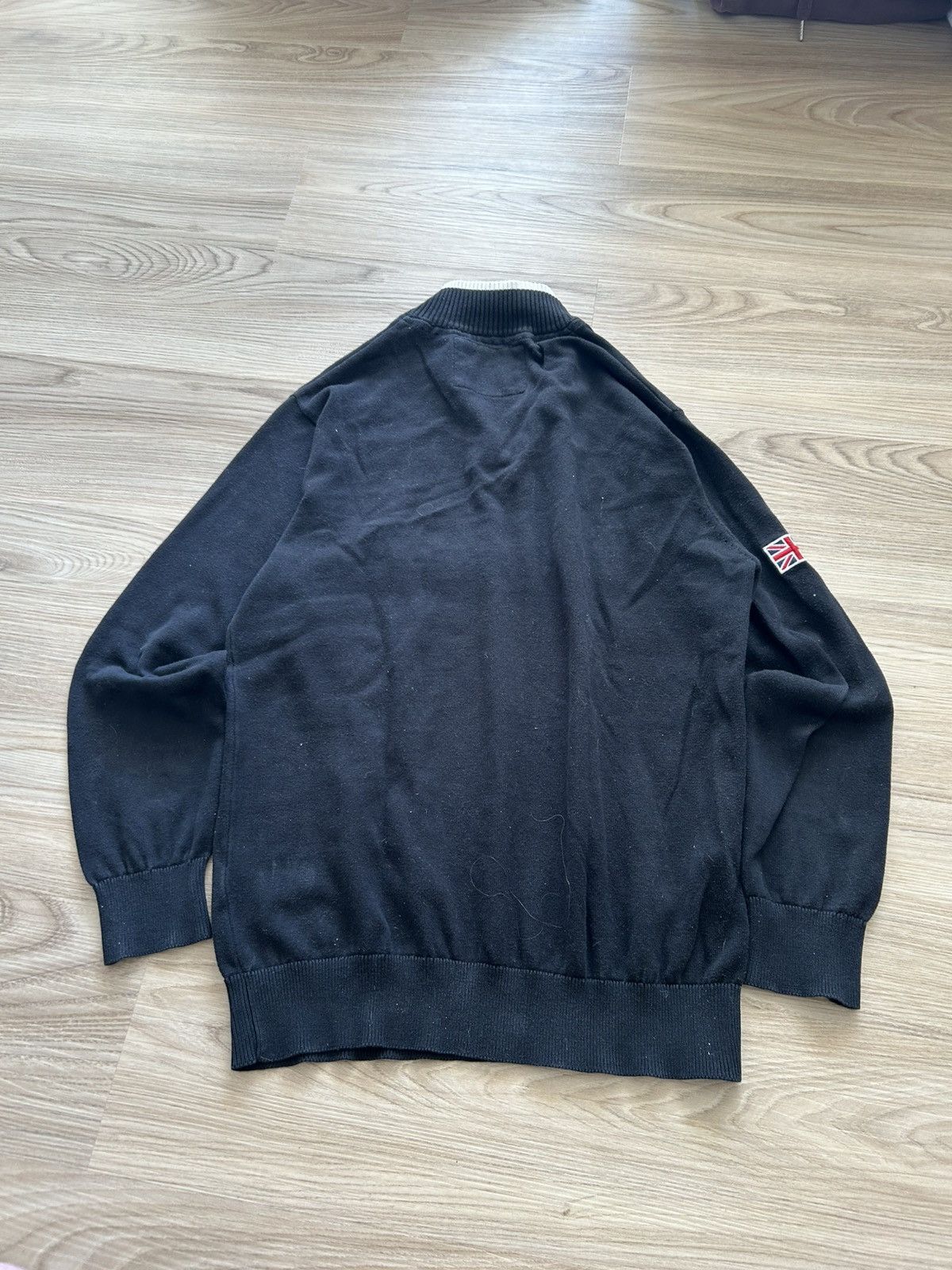 Hackett Hackett Aston Martin Quarter Zip F1 Racing Sweater Size US L / EU 52-54 / 3 - 8 Thumbnail
