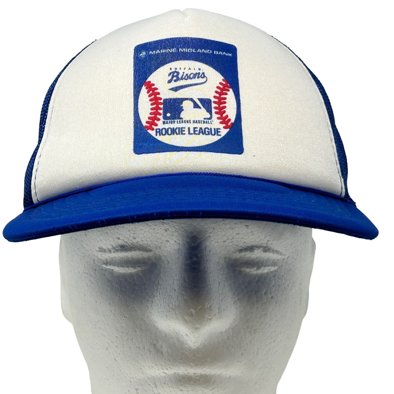 Vintage Vintage 80s Buffalo Bisons Trucker Hat Baseball Cap Rookie Size ONE SIZE - 2 Thumbnail