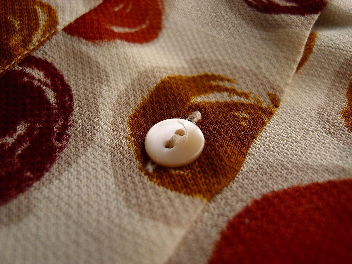 Bally BALLY Silk Rayon Dot Open Collar Shirt Size 42 Size M / US 6-8 / IT 42-44 - 8 Thumbnail
