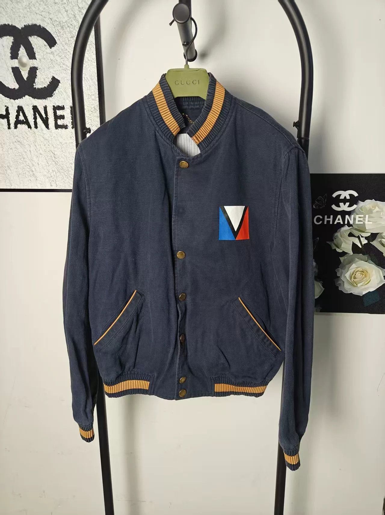 LVC Louis Vuitton Denim Jacket Authentic Size US M / EU 48-50 / 2 - 1 Thumbnail