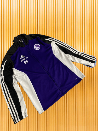 Adidas Vintage Adidas Track Jacket Striped Y2K Size US M / EU 48-50 / 2 - 1 Thumbnail