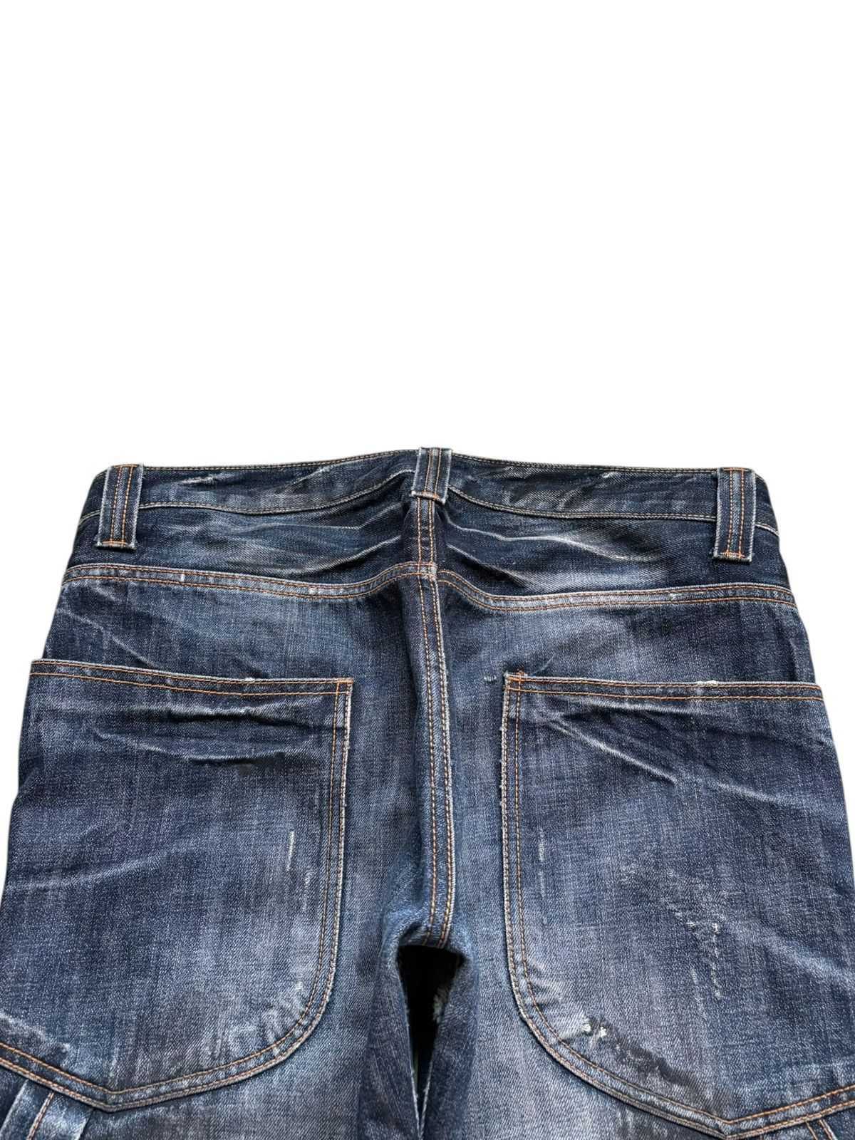 Takeo Kikuchi Vintage Takeo Kikuchi Mud Wash Carpenter Distressed Jeans Size US 33 - 8 Thumbnail