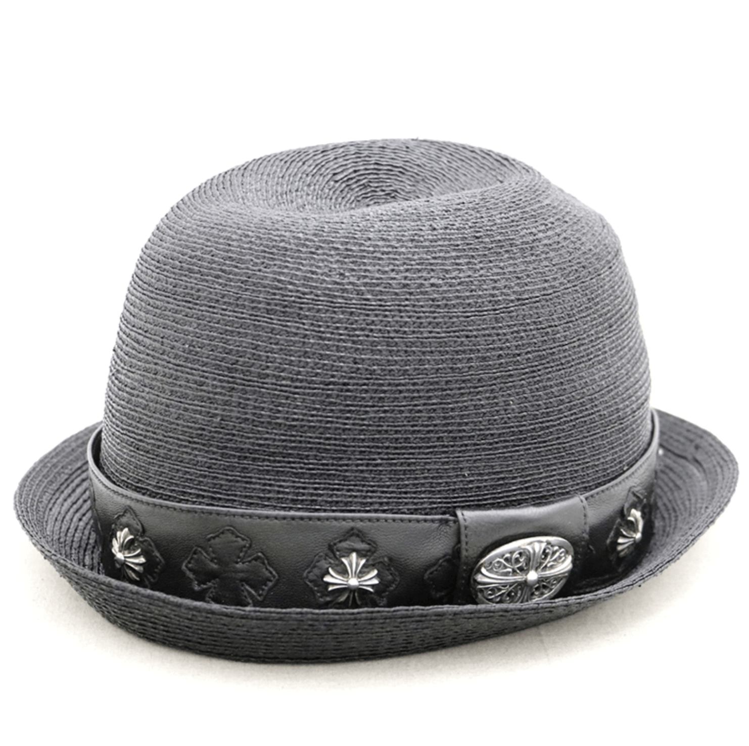 Chrome Hearts Chrome Hearts Straw Fedora Size ONE SIZE - 1 Thumbnail