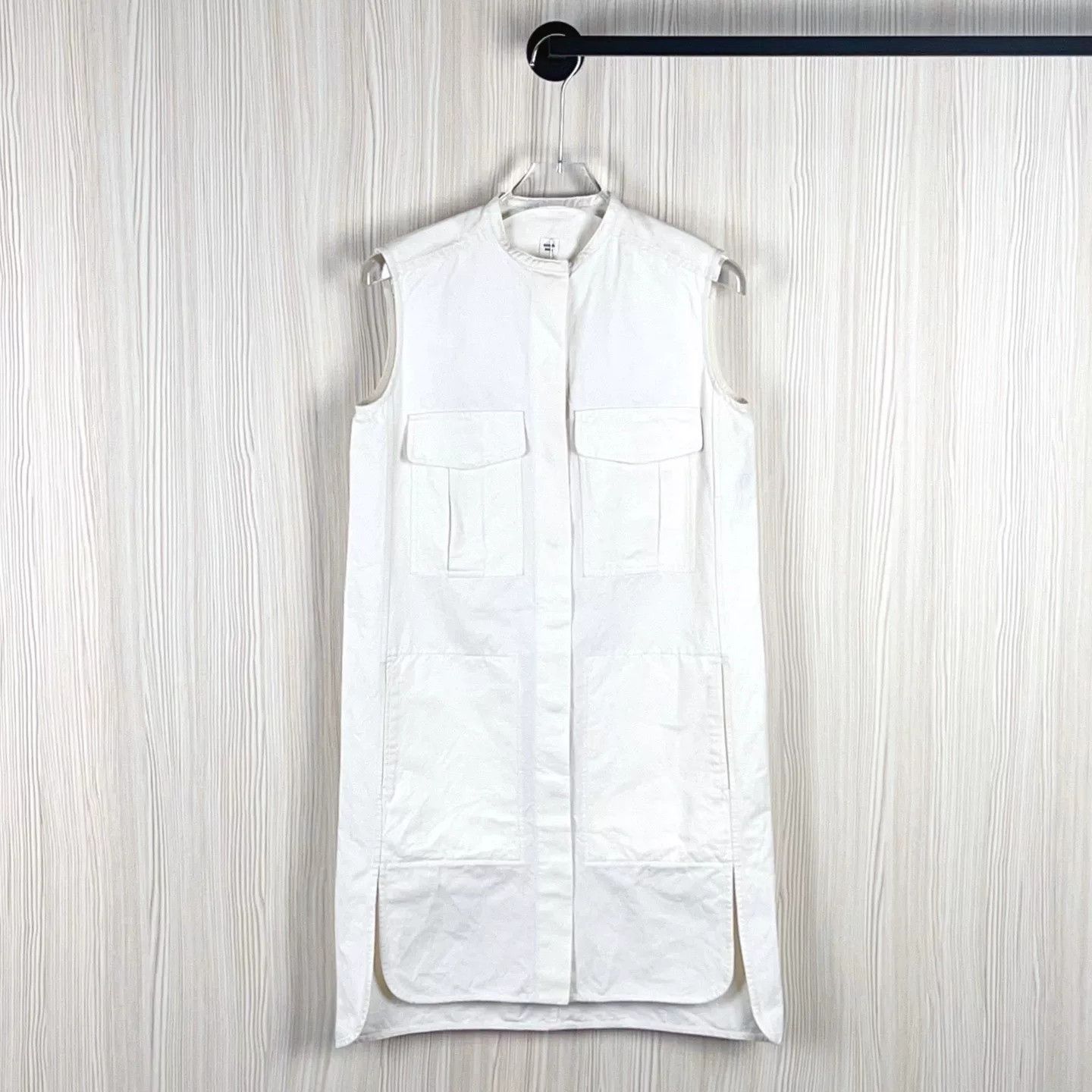 Hermes Hermes Sleeveless White Dress Size US S / EU 44-46 / 1 - 1 Thumbnail