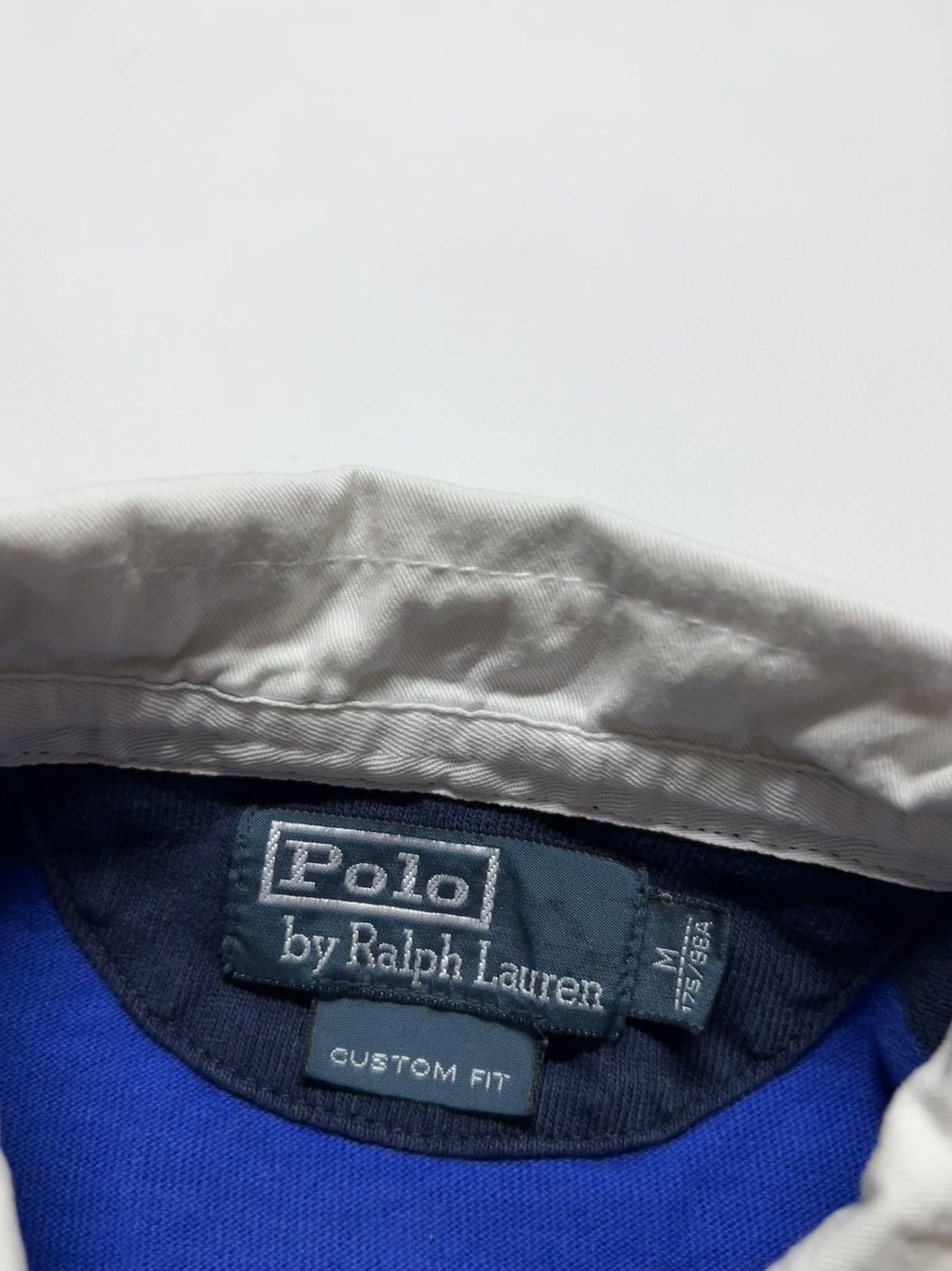 Vintage Vintage Y2k Polo By Ralph Lauren Striped Rugby Long Sleeve Size US M / EU 48-50 / 2 - 5 Thumbnail