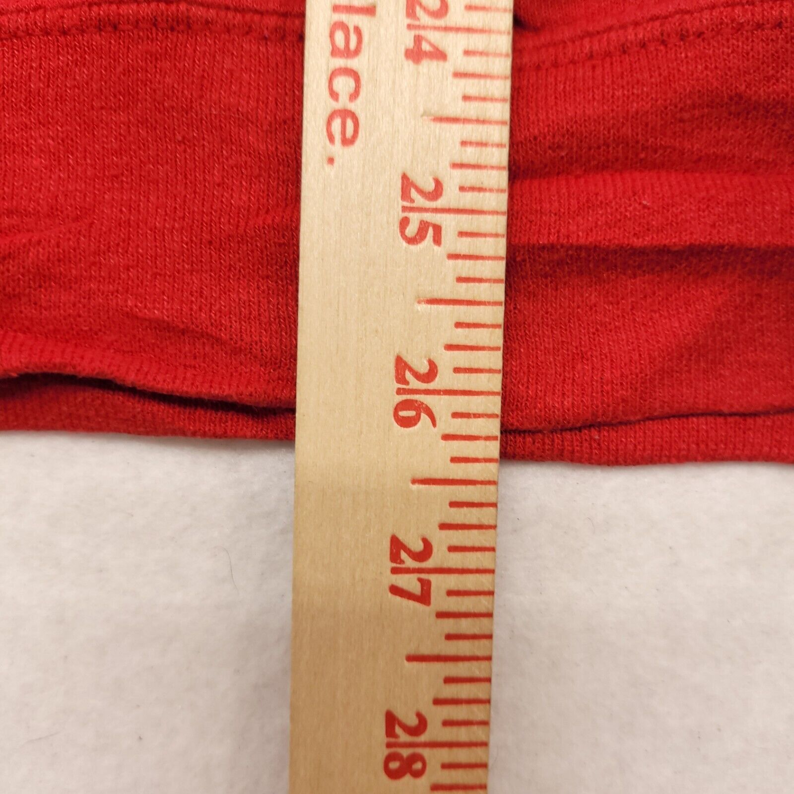 Fruit Of The Loom Fruit of the Loom Pullover Sweatshirt Mens Size Large L Red Size US L / EU 52-54 / 3 - 7 Thumbnail