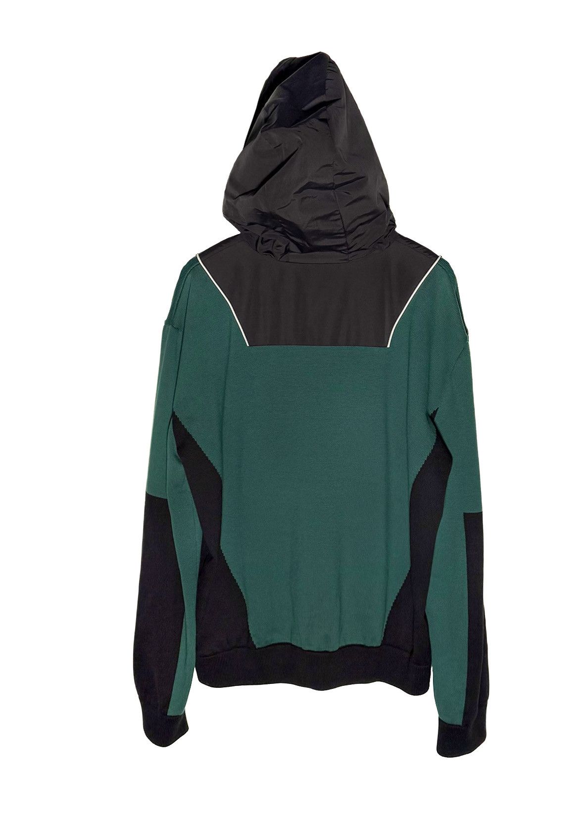 Louis Vuitton Louis Vuitton SS23 Green Black Colourblock Hybrid Zip Hoodie Size US XL / EU 56 / 4 - 3 Thumbnail