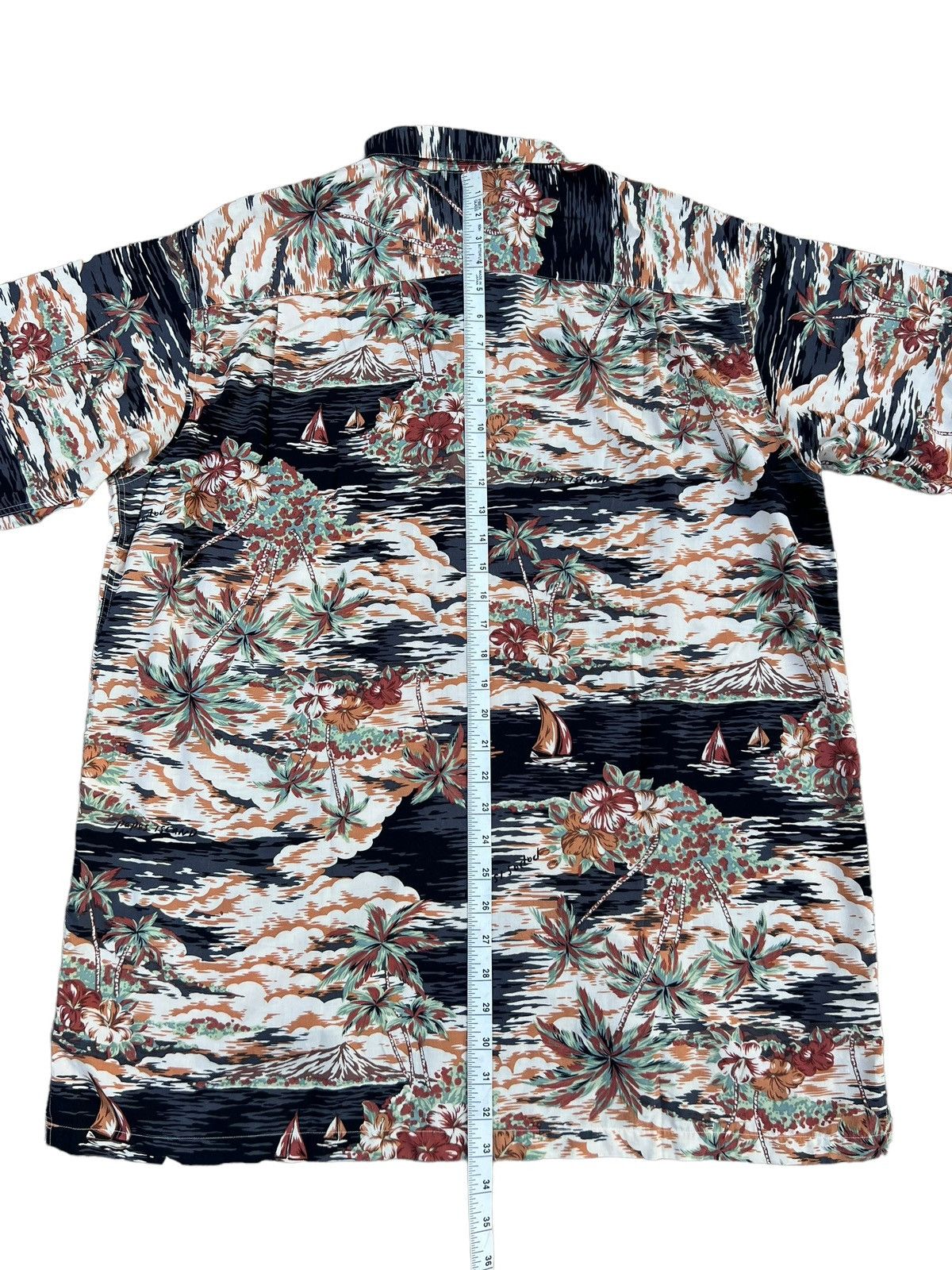 Other Japan Brand Papas Double Pocket Rayon Baggy Hawaiian Shirt Size US L / EU 52-54 / 3 - 4 Thumbnail