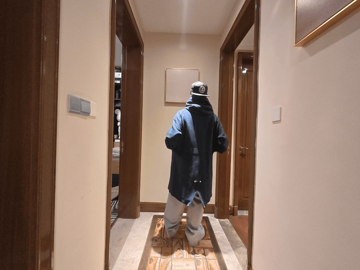 Undercover Sz 4 Undercover Black Hooded Wool Coat Mojos916907 Size US XL / EU 56 / 4 - 9 Thumbnail