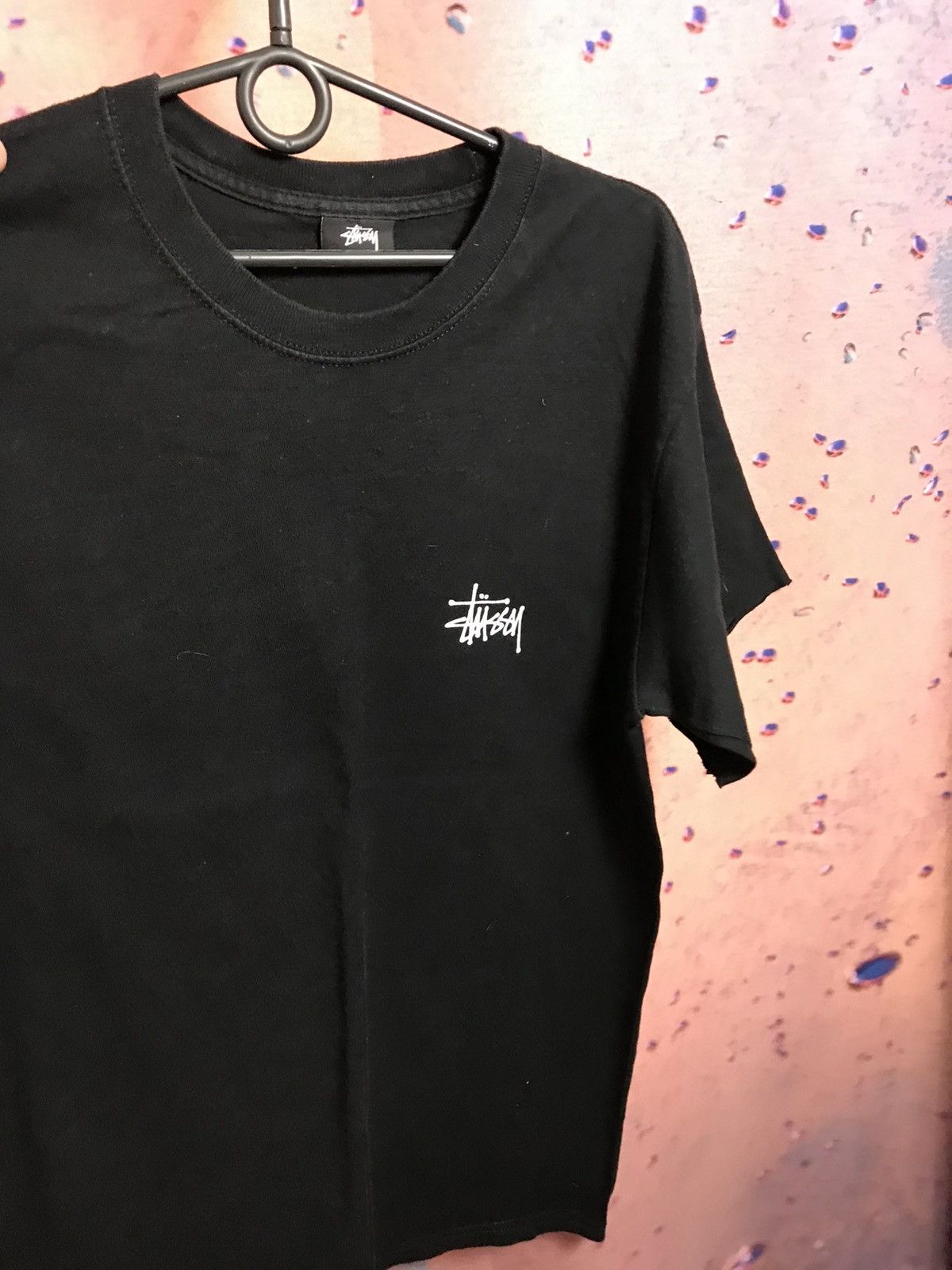 Japanese Brand × Stussy Stussy big logo streetwear tee Size US L / EU 52-54 / 3 - 4 Thumbnail