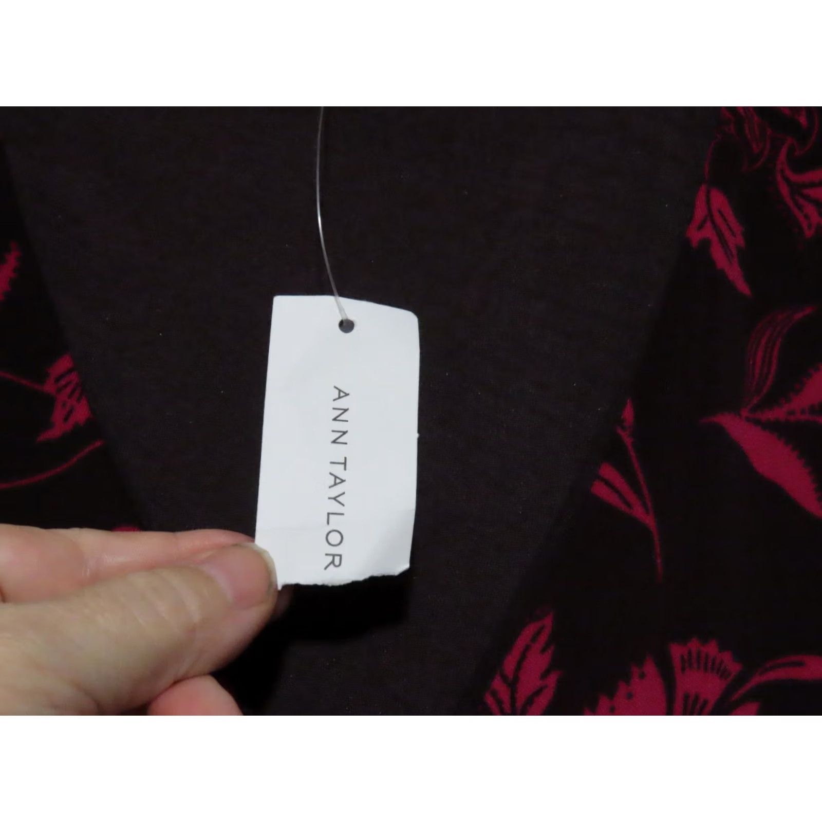 Ann Taylor Ann Taylor Sleeveless Brown Red Floral Maxi Dress Size 14 Size XL / US 12-14 / IT 48-50 - 4 Thumbnail