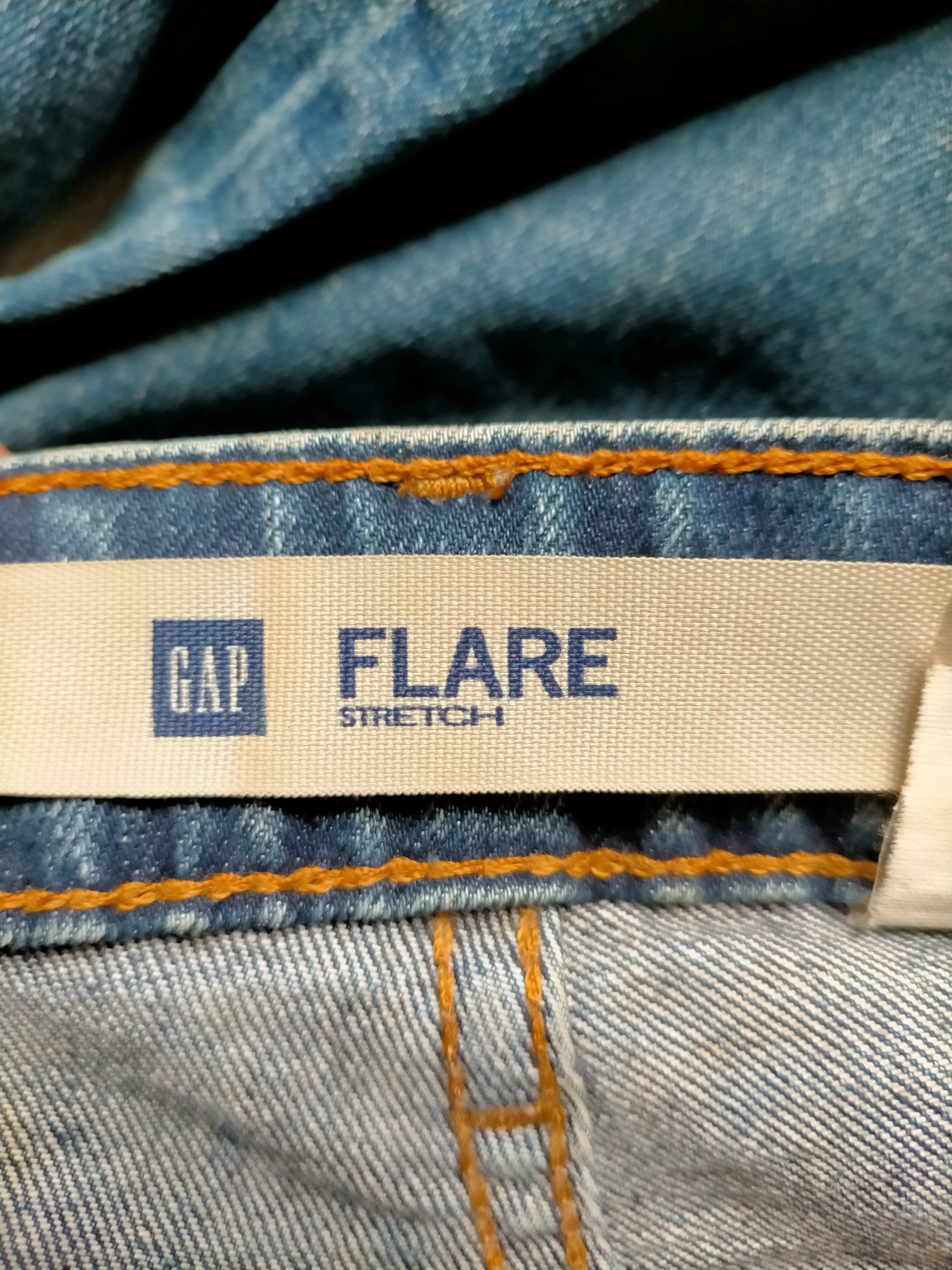 Gap GAP Flare Stretch Boot cut Blue Jeans Size US 30 / EU 46 - 23 Thumbnail