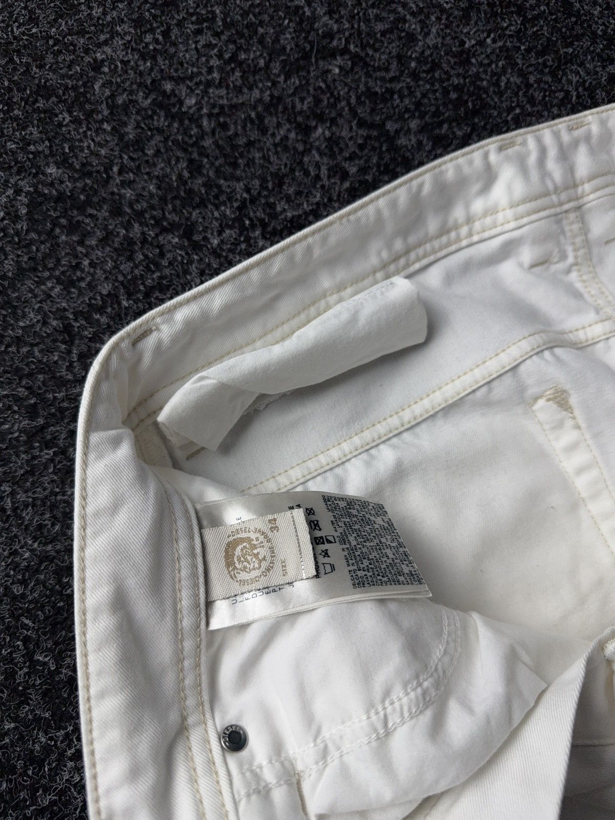 Diesel × Japanese Brand Rare Diesel Industries Safado Distressed Denim Jeans Size US 34 / EU 50 - 9 Thumbnail